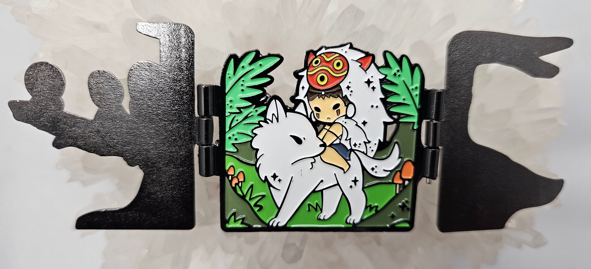 Spirited Magical Forest Anime Away Manga Cartoon Double Hinged Enamel Pins Hat Pins Lapel Pin Brooch Badge Festival Pin