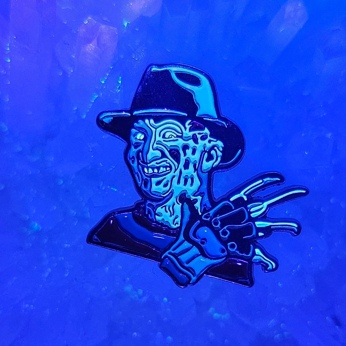 Freddy Fingers Kruger Horror Slasher Scary Movie Enamel Pins Hat Pins Lapel Pin Brooch Badge Festival Pin