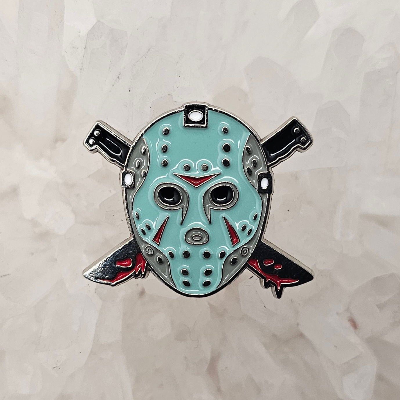 Jason Mask Horror Friday Slasher The 13th Scary Movie Enamel Pins Hat Pins Lapel Pin Brooch Badge Festival Pin