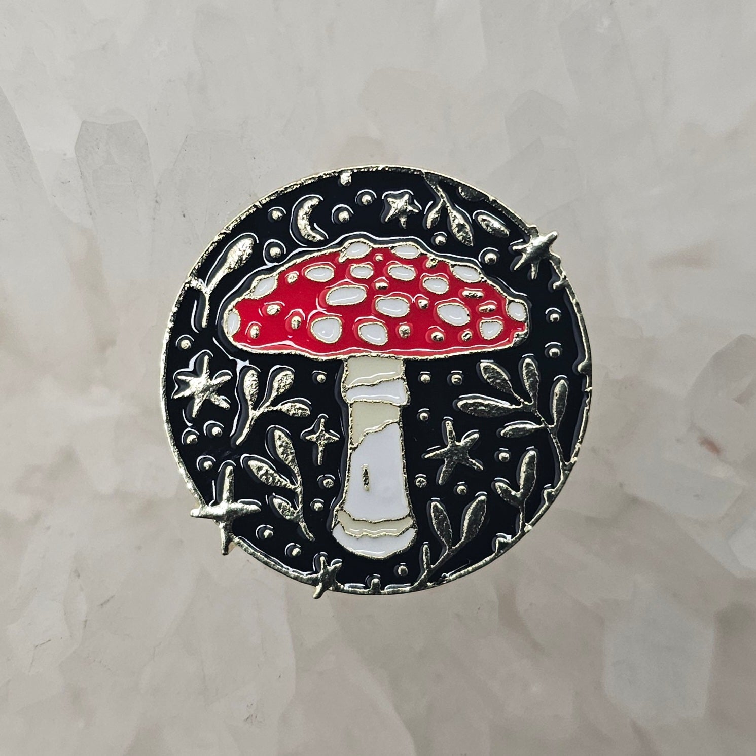 Psychedelic Mushroom Magic Bliss Shroom Enamel Pins Hat Pins Lapel Pin Brooch Badge Festival Pin