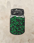 Head Stash Bud Jar Weed Nug Marijuana Chronic 420 Enamel Pins Hat Pins Lapel Pin Brooch Badge Festival Pin
