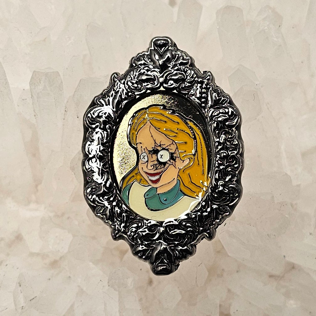 Alice Zombie In Wonderland 90s Cartoon Enamel Pins Hat Pins Lapel Pin Brooch Badge Festival Pin