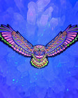 Soaring Owl Bird Of Prey Summer Sunrise Edition Enamel Pins Hat Pins Lapel Pin Brooch Badge Festival Pin
