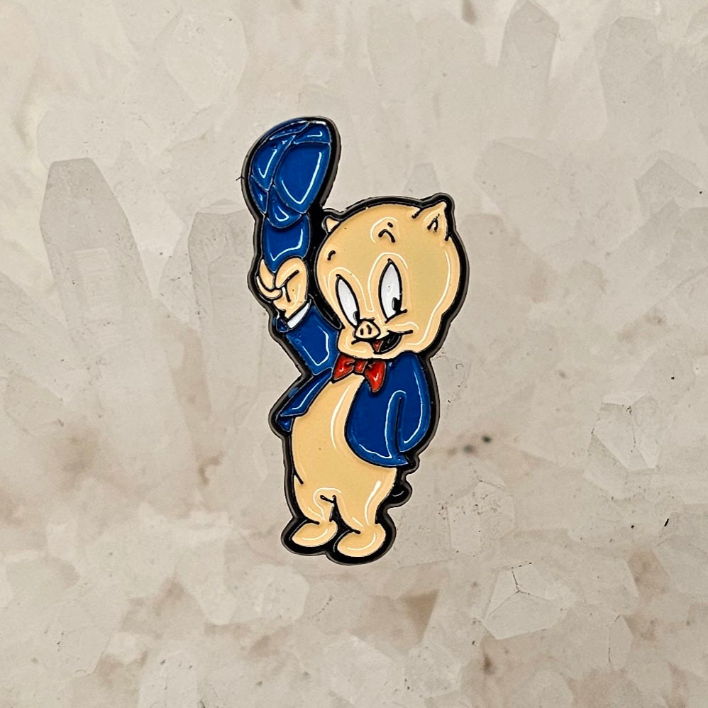 Pig Looney Cartoon Toons Enamel Pins Hat Pins Lapel Pin Brooch Badge Festival Pin