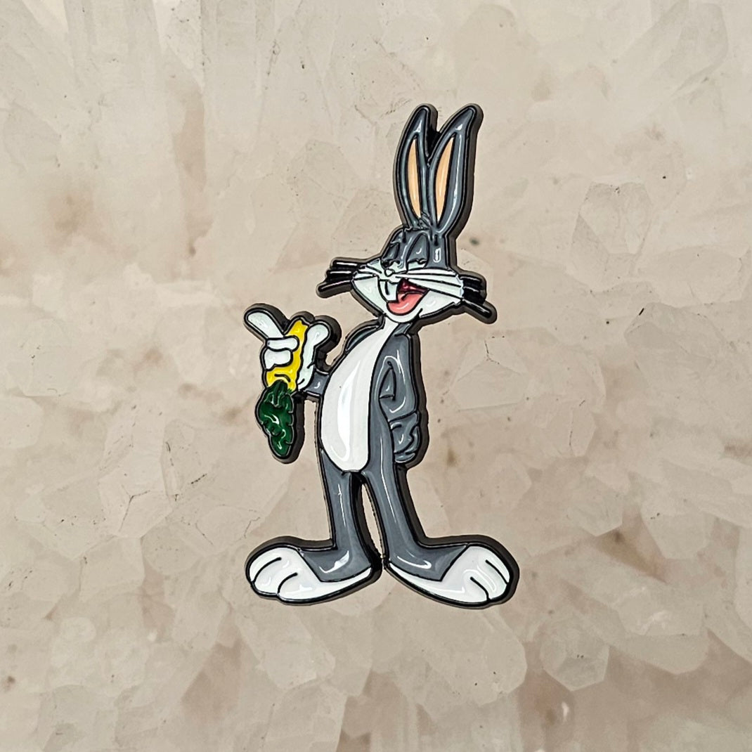 Bunny Rabbit Bugs Looney Classic Cartoon Toons Enamel Pins Hat Pins Lapel Pin Brooch Badge Festival Pin