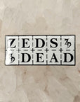 Zeds Ten Strip Dead Blotter Bass Lsd Acid Edm Dubstep Dj Enamel Pins Hat Pins Lapel Pin Brooch Badge Festival Pin