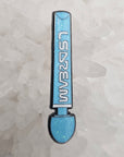 Lsdream Blue Vibe Dj Music Experimental Bass Edm Dubstep Mini Spoon Enamel Pins Hat Pins Lapel Pin Brooch Badge Festival Pin
