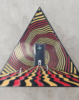 Alien Portal Door Alternate Dimension Pyramid Ripple V2 Enamel Pins Hat Pins Lapel Pin Brooch Badge Festival Pin