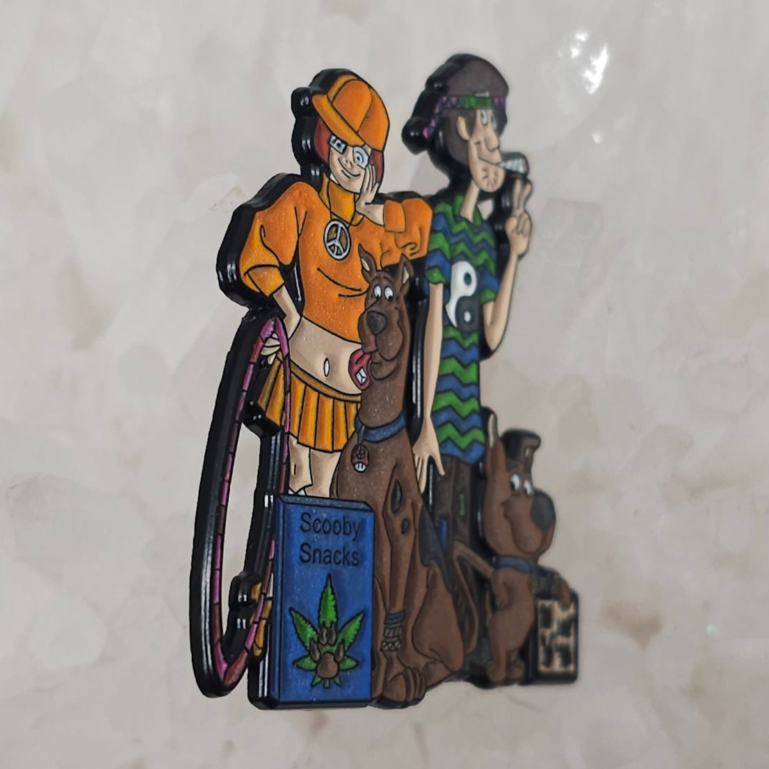 Scooby Doo Festie Crew Glow Enamel Pins Limited Edition Hat Pins Lapel Pin Brooch Badge Festival Pin