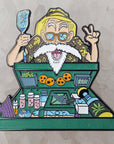 Master Roshi S Thompson Fear N Loathing Dbz Anime Video Game Manga 90s Cartoon Glow Enamel Pins Hat Pins Lapel Pin Brooch Badge Festival Pin