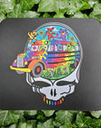 Furthur Bus Dancing Bear Crew Rectangle Mouse Pad Desk Pad Mouse Mat