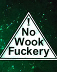 No Wook Fuckery Purple Glow Enamel Pins Hat Pins Lapel Pin Brooch Badge Festival Pin