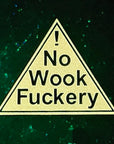 No Wook Fuckery Orange Glow Enamel Pins Hat Pins Lapel Pin Brooch Badge Festival Pin