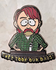 They Took Our Dabs South Park Redneck They Too Our Jobs Weed 420 Glow Enamel Pins Hat Pins Lapel Pin Brooch Badge Festival Pin