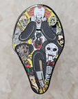 Dont Scream Ghostface Halloween Horror It Jason Thriller Freddy Slasher Kruger Saw Captain Spalding V2 Glow Enamel Pins Hat Pins Lapel Pin Brooch Badge Festival Pin