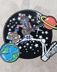 Outer Space Doo Dah Man Grateful Forever Dead Lot Enamel Pins Hat Pins Lapel Pin Brooch Badge Festival Pin