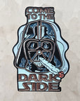 Come To The Dark Side Vader Star Stoner Wars Weed Enamel Pins Hat Pins Lapel Pin Brooch Badge Festival Pin