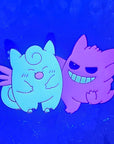 Clafairy Gengar Love Pokeball Video Game Enamel Pins Hat Pins Lapel Pin Brooch Badge Festival Pin