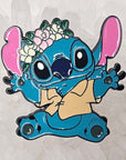 Lilo And Flower Child Stitch 90s Cartoon Enamel Pins Hat Pins Lapel Pin Brooch Badge Festival Pin