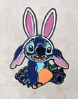 Lilo And Bunny Rabbit Stitch Alien Cartoon Enamel Pins Hat Pins Lapel Pin Brooch Badge Festival Pin