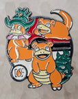 Slowpoke Evolution Sloking Pokeball Cartoon Movie Game Enamel Pins Hat Pins Lapel Pin Brooch Badge Festival Pin