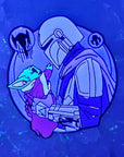 Baby Yoda & Mando Star Mandalorian Wars Grogu Cartoon Movie Game Enamel Pins Hat Pins Lapel Pin Brooch Badge Festival Pin