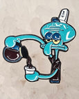 Coffee Break Squidward Sponge Bud Bob 90s Cartoon Enamel Pins Hat Pins Lapel Pin Brooch Badge Festival Pin