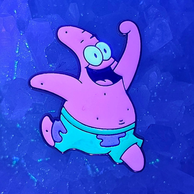 Pumped Patrick Sponge Star Bob 90s Cartoon Enamel Pins Hat Pins Lapel Pin Brooch Badge Festival Pin