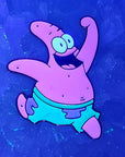 Pumped Patrick Sponge Star Bob 90s Cartoon Enamel Pins Hat Pins Lapel Pin Brooch Badge Festival Pin