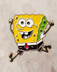 Frolicking Sponge Funny Bob Square Cartoon Pants Enamel Pins Hat Pins Lapel Pin Brooch Badge Festival Pin