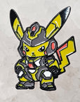 Robo Pikachu PokeMech Cyborg Pokeball Cartoon Video Game Anime Enamel Pins Hat Pins Lapel Pin Brooch Badge Festival Pin