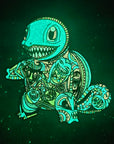 Psychedelic Monster Face Squirtle Poke Ball Video Game Enamel Pins Hat Pins Lapel Pin Brooch Badge Festival Pin