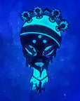 Trippy Martian Space Jesus V2 Edm Alien Dubstep Dj Enamel Pins Hat Pins Lapel Pin Brooch Badge Festival Pin
