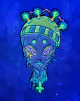Trippy Martian Space Jesus V4 Edm Alien Dubstep Dj Enamel Pins Hat Pins Lapel Pin Brooch Badge Festival Pin