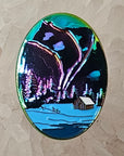 Bob Ross Northern Lights Landscape Rainbow Metal Enamel Pins Hat Pins Lapel Pin Brooch Badge Festival Pin