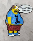 Worst Tool Pin Ever Simpson Comic Book Guy Rock Music Enamel Pins Hat Pins Lapel Pin Brooch Badge Festival Pin