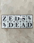 Zeds Ten Strip Dead Blotter Bass Lsd Acid Edm Dubstep Dj Enamel Pins Hat Pins Lapel Pin Brooch Badge Festival Pin