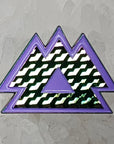 3D Rainbow Metal Wakaan Purple Edm Dubstep Bass Music Dj Enamel Pins Hat Pins Lapel Pin Brooch Badge Festival Pin