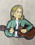 Kurt Grunge Guitar God Cobain Punk Rock Nirvana Music Enamel Pins Hat Pins Lapel Pin Brooch Badge Festival Pin