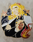 Rengoku Demon Anime Slayer Manga Enamel Pins Hat Pins Lapel Pin Brooch Badge Festival Pin