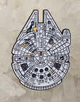 Millennium Star Falcon Wars Sci Fi Space Ship Jedi Enamel Pins Hat Pins Lapel Pin Brooch Badge Festival Pin