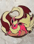 Flareon Eevee Evolution Pokeball Enamel Pins Hat Pins Lapel Pin Brooch Badge Festival Pin