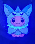 Cute Vaporeon Onesie Eevee Evolution Pokeball Enamel Pins Hat Pins Lapel Pin Brooch Badge Festival Pin