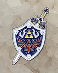 Sword & Shield Legend Of Video Game Zelda Enamel Pins Hat Pins Lapel Pin Brooch Badge Festival Pin