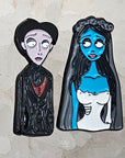 Set Of 2 Corpse Bride Enamel Pins Hat Pins Lapel Pin Brooch Badge Festival Pins
