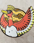 Ho Oh Legendary Bird Pokeball Enamel Pins Hat Pins Lapel Pin Brooch Badge Festival Pin
