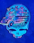 Furthur Bus Dancing Bear Crew Forever Grateful Stealie Dead Lot Limited Edition Glow Enamel Pins Hat Pins Lapel Pin Brooch Badge Festival Pin
