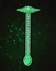 X I Want To Believe Files Alien Abduction Ufo Sci Fi Limited Edition Mini Spoon Glow Enamel Pins Hat Pins Lapel Pin Brooch Badge Festival Pin