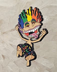 Wild Psychedelic Warrior Donnie Thornberry Trippy Thornberries Family Limited Glow Edition Enamel Pins Hat Pins Lapel Pin Brooch Badge Festival Pin