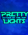Return Of The Pretty Lights V2 Green Dj Jedi Star Edm Wars Glow Enamel Pins Hat Pins Lapel Pin Brooch Badge Festival Pin